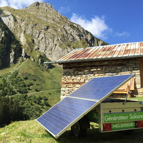 Vigisolar Station - Remorque solaire - Groupe éléctrogène solaire, France  Occitanie